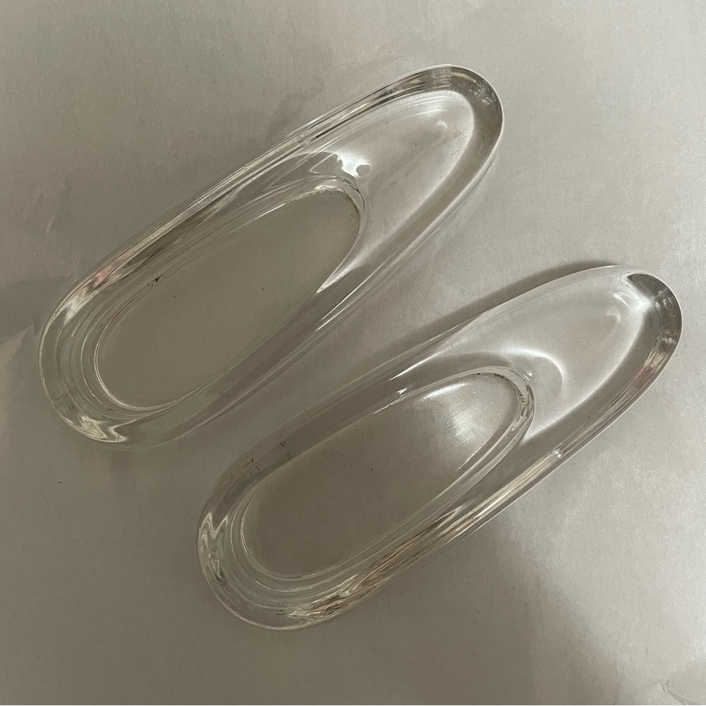Dansk Clear Glass Accent Pieces
